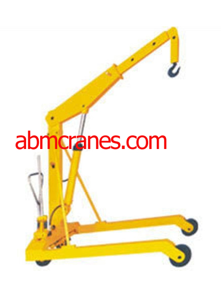 Mobile Floor Cranes Hydraulic Moveable