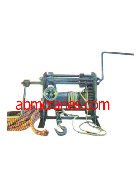 Crab Winch - Hand Operating Winch